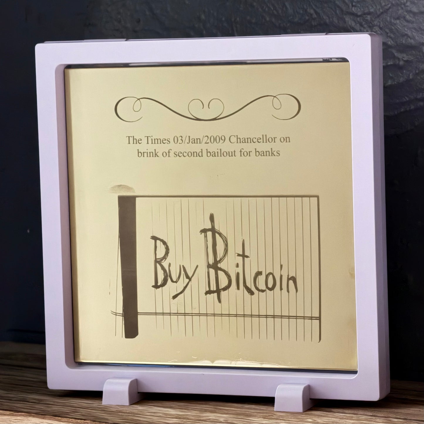 The White Paper: Engraved in Brass
