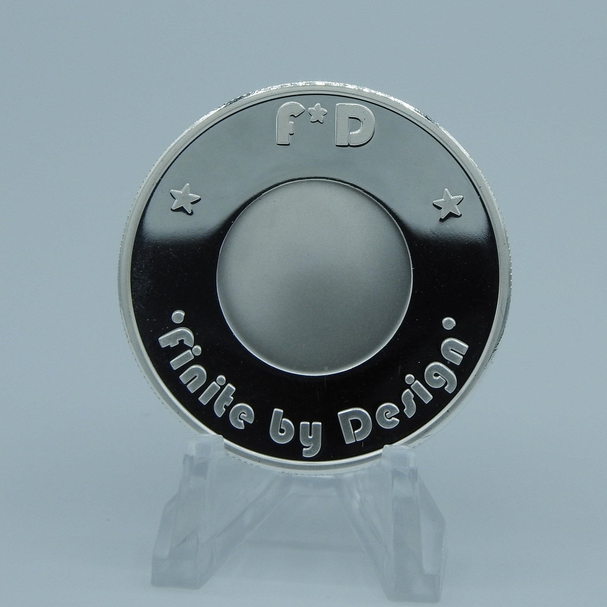 1-Troy ounce of .999 fine silver – DIY 1/10th Bitcoin image 1