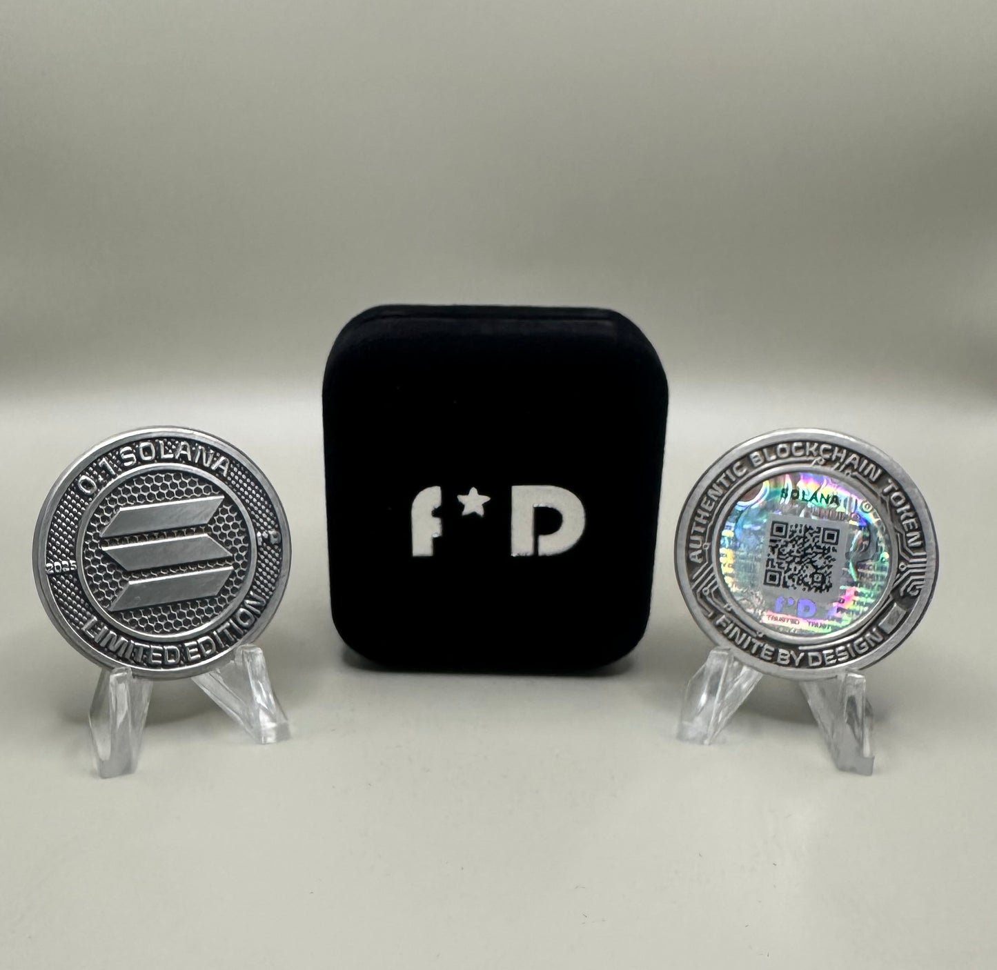 0.1 Solana Time Capsule Coin – Limited Edition Cold Storage - (50 Pack)