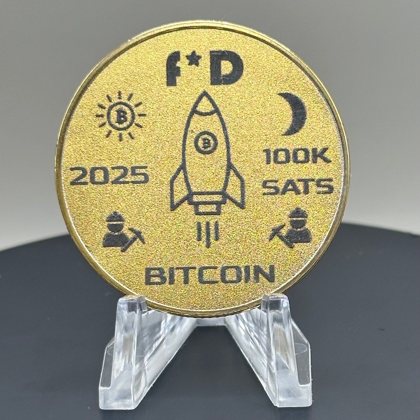 100,000 Satoshis Physical Bitcoin – Limited Edition (00–99)