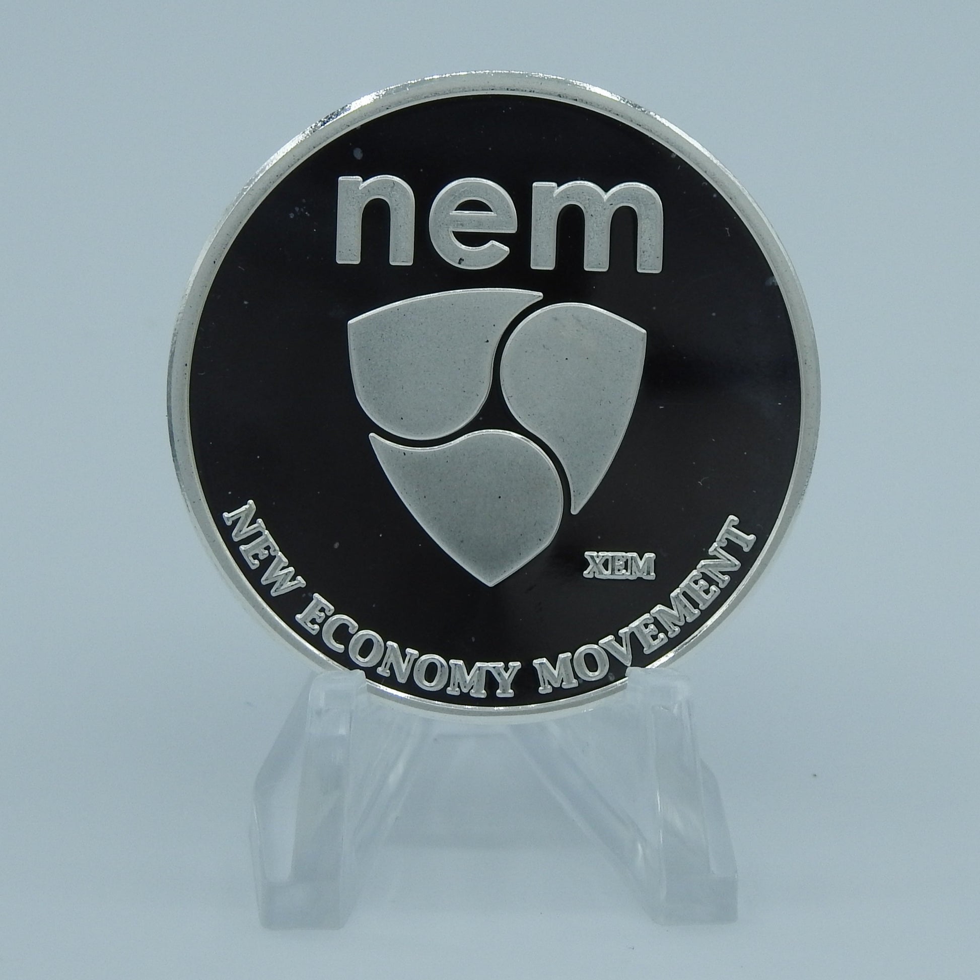 1 Troy Ounce .999 Fine Silver NEM (only 100 coins made) image 0