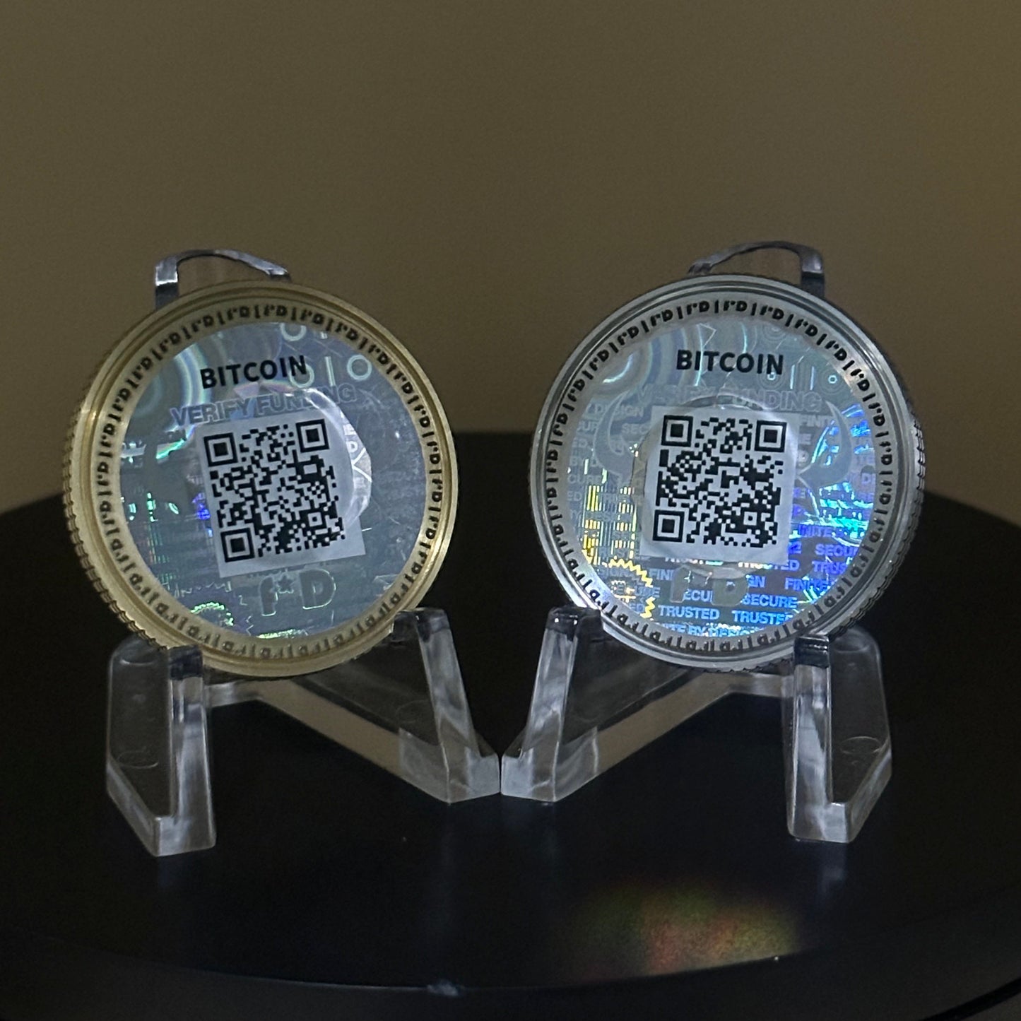50k and 100k Satoshis Limited Edition 'Aztec Bitcoin' 2-Coin Time Capsule Set (00–99)