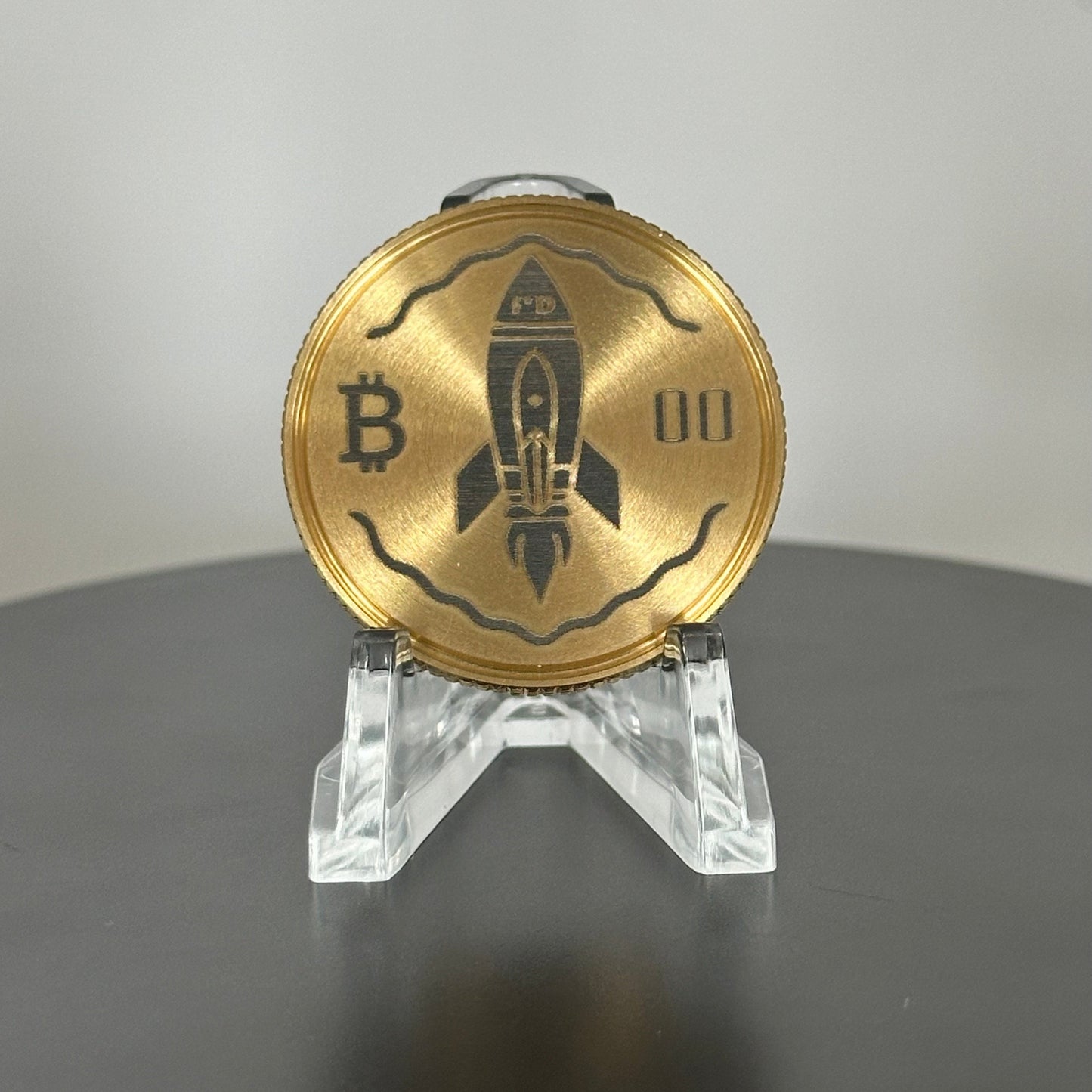 Limited Edition 'Buckazoid - Bitcoin' Time Capsule Coin (00-99)