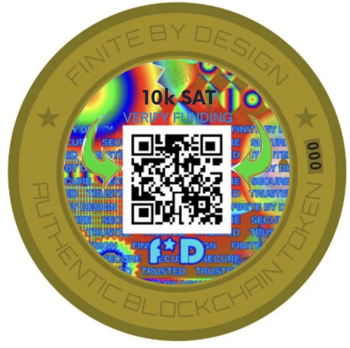 PREORDER 10,000 SATOSHIS (Assembled Coins) - (Single)